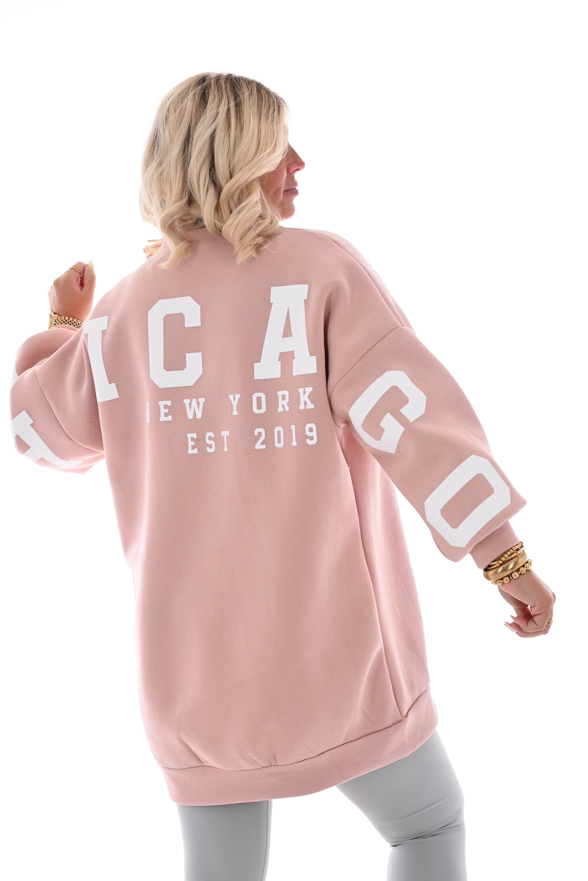 Sweater Chicago oudroze