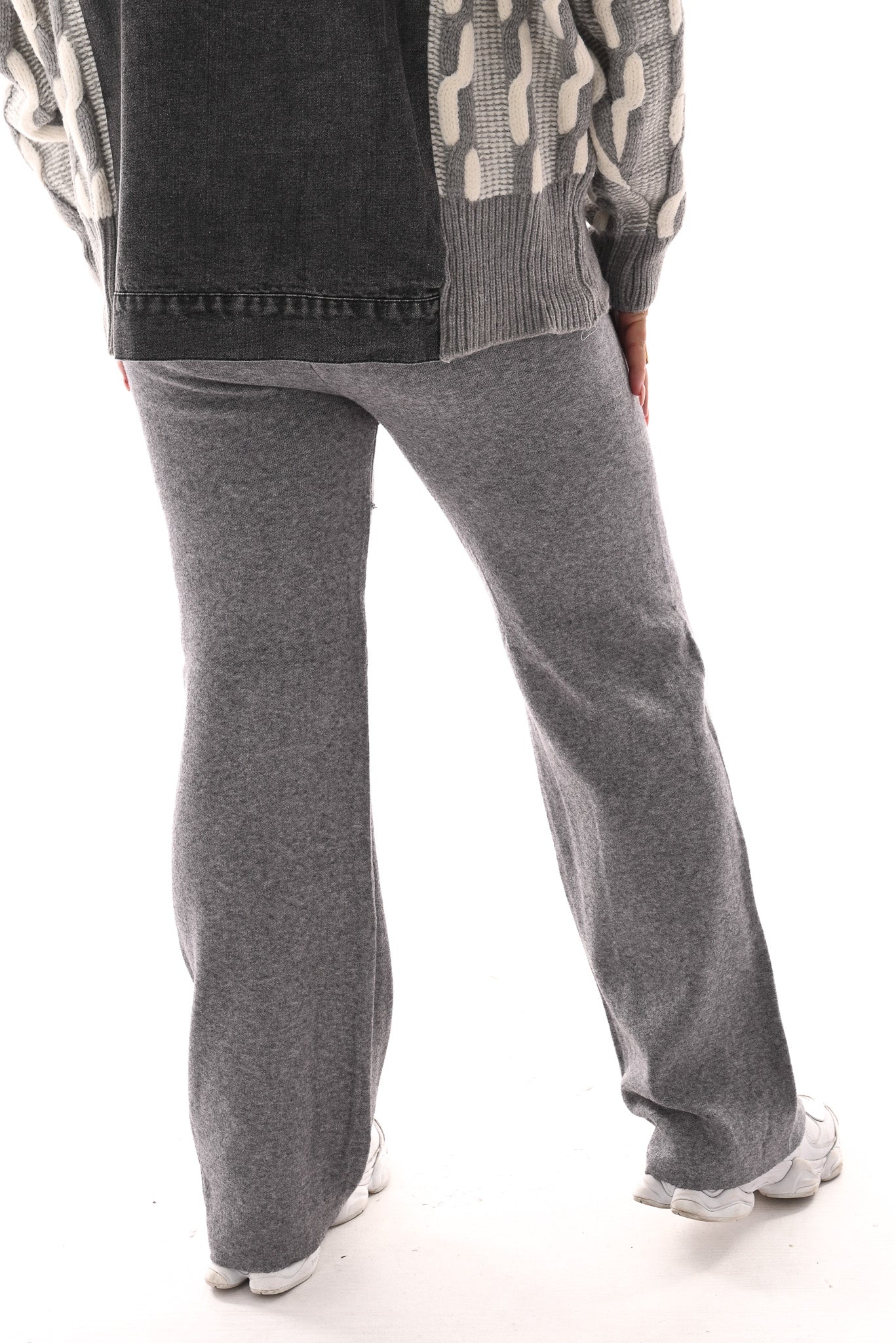 Lounge broek grijs
