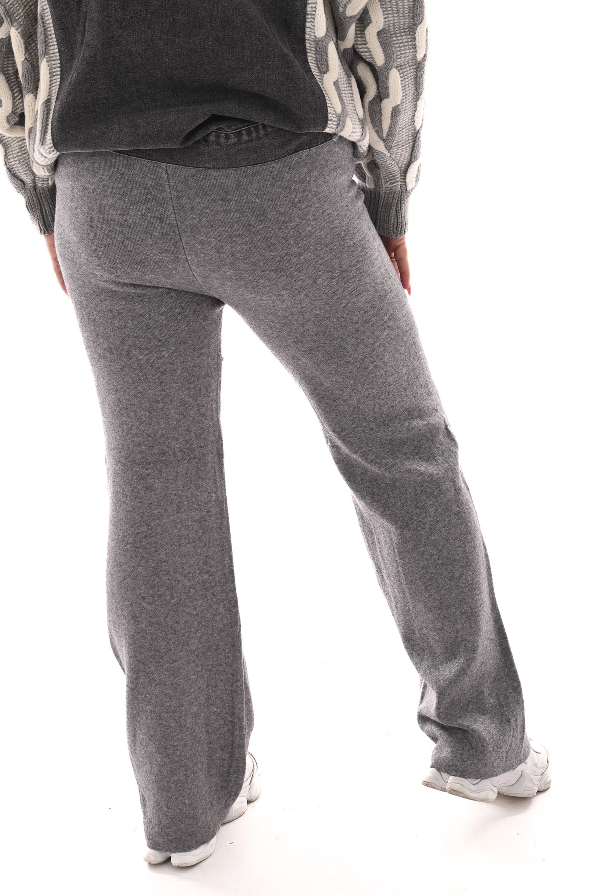 Lounge broek grijs