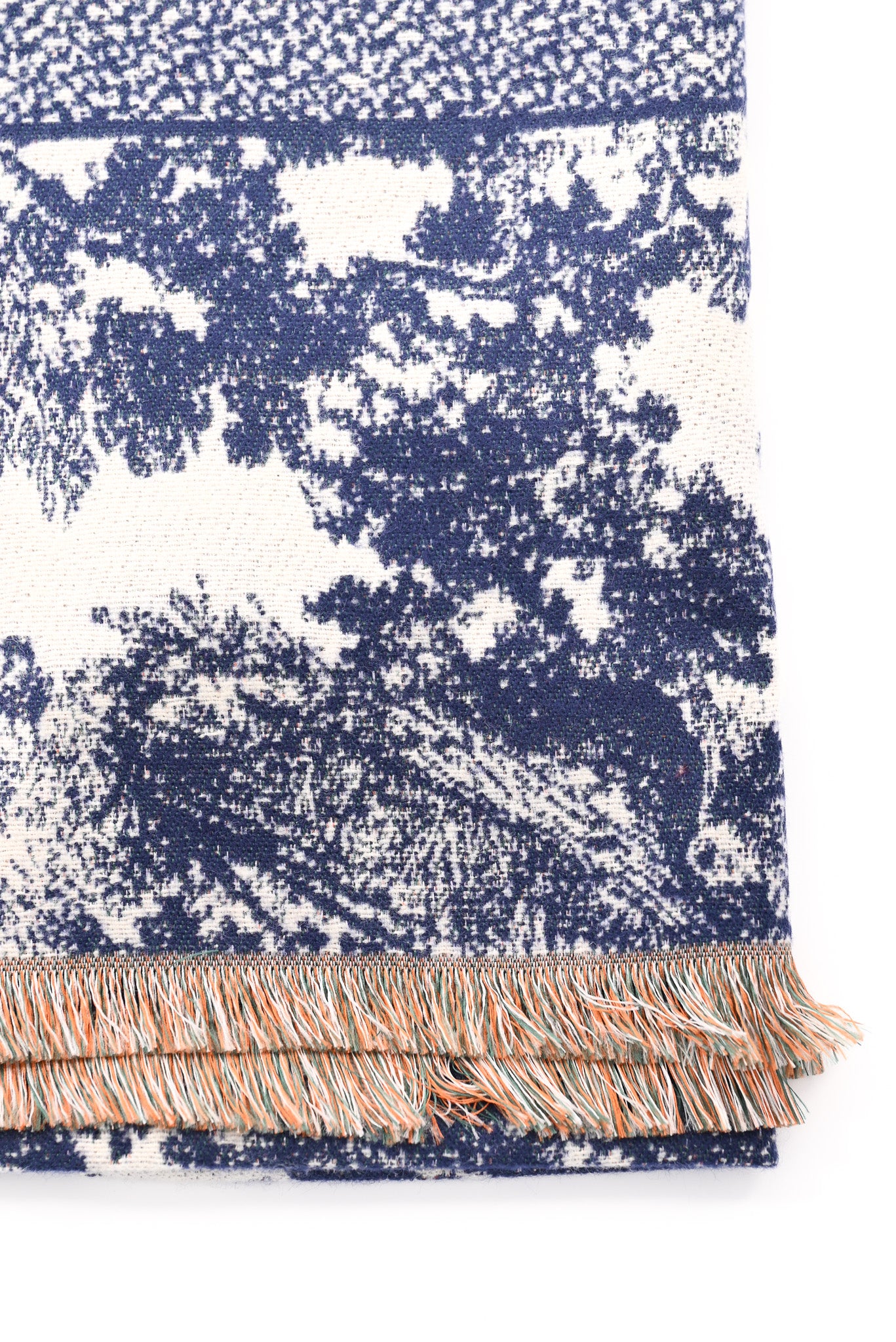 Luxe sjaal rive gauche marineblauw