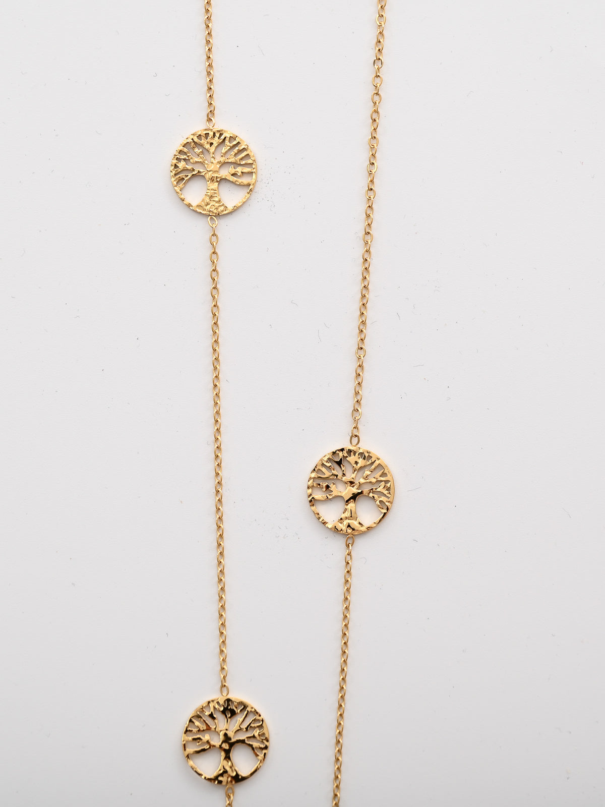 Ketting levensboom klein goud