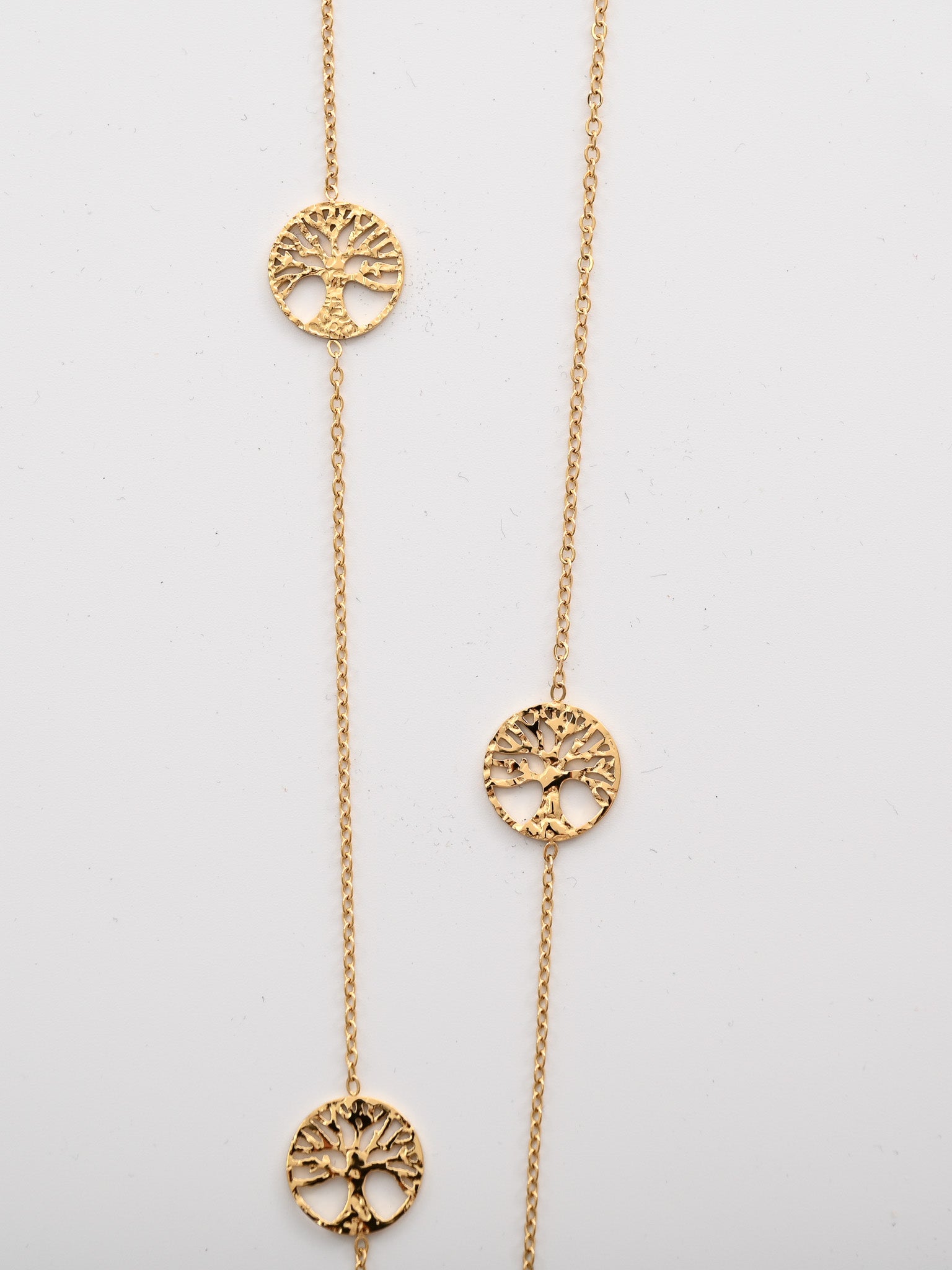 Ketting levensboom klein goud