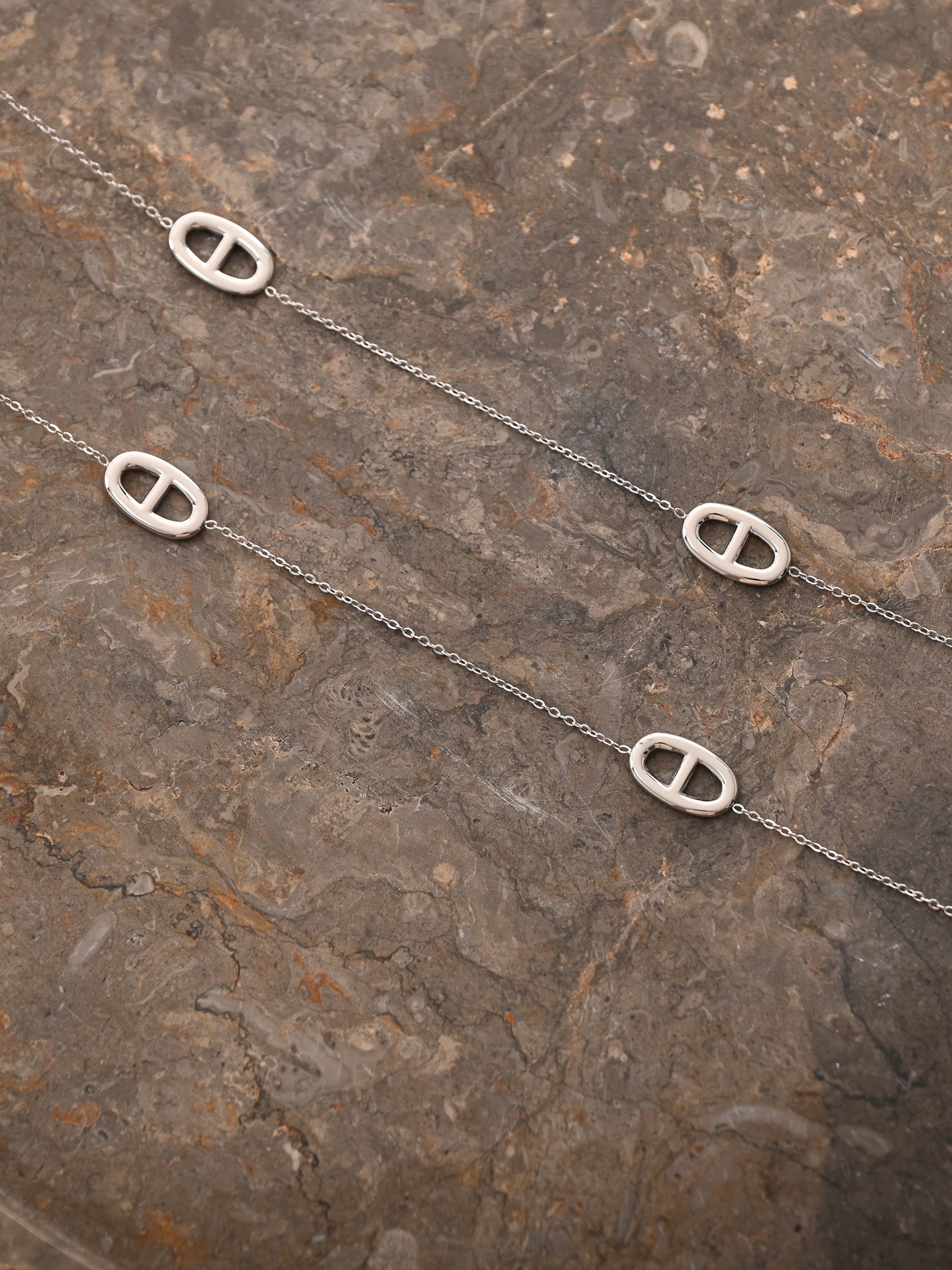 Ketting DD zilver