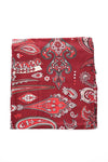 Sjaal paisley print bordeaux