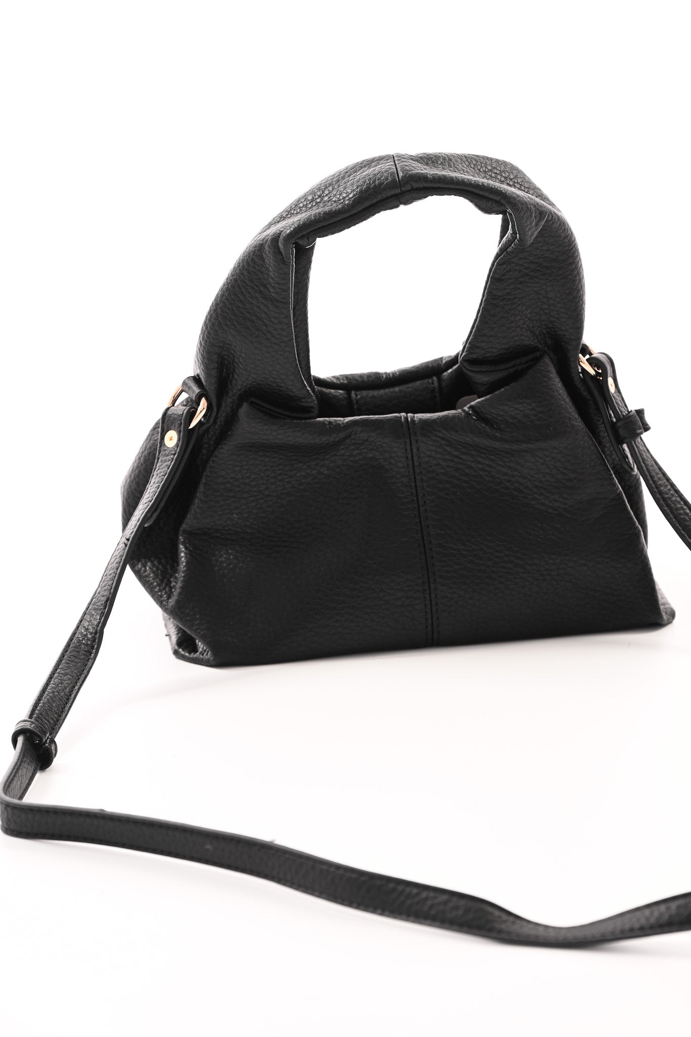 Mini crossbody tas zwart