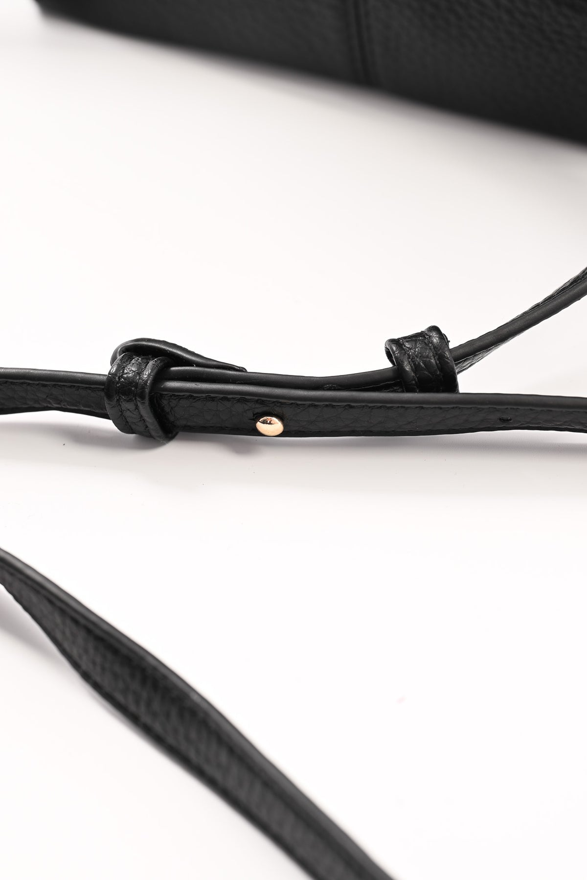Mini crossbody tas zwart