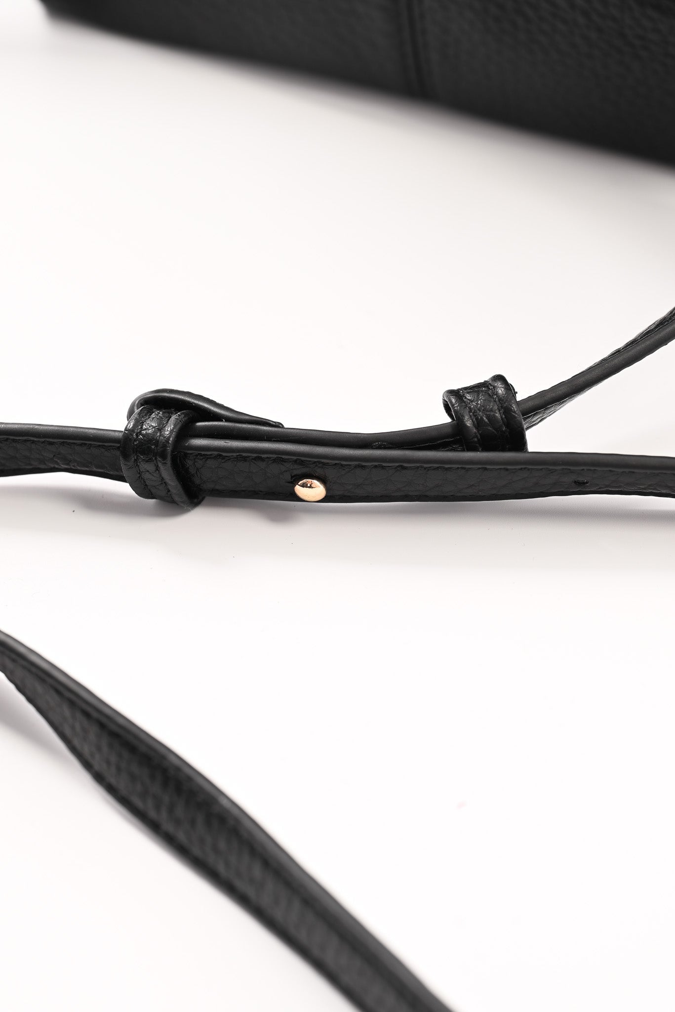 Mini crossbody tas zwart