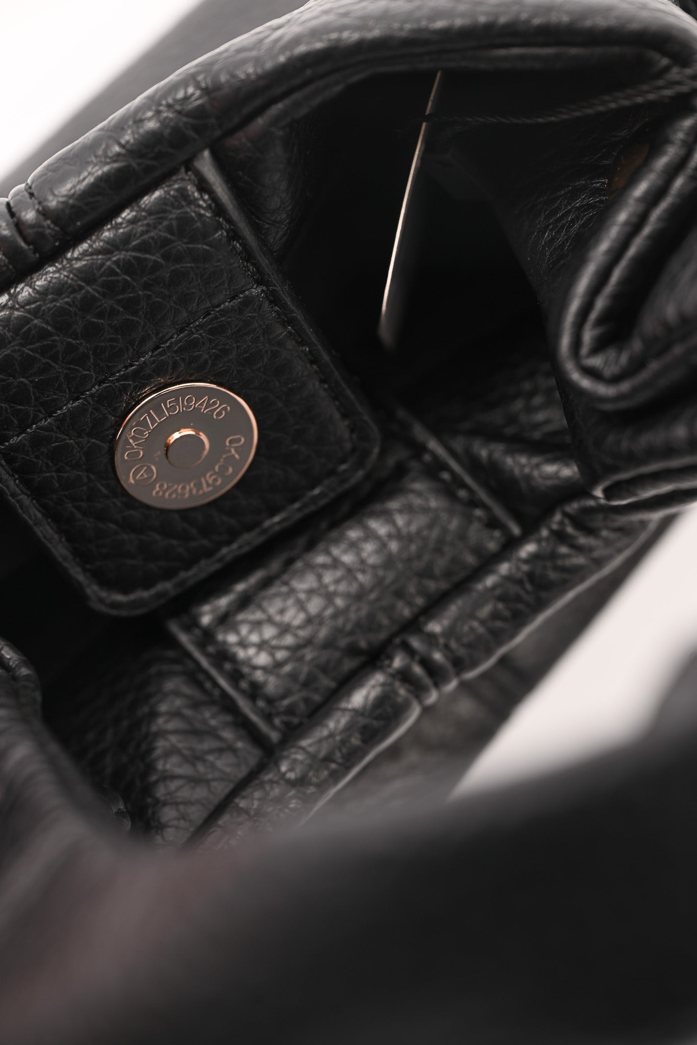 Mini crossbody tas zwart
