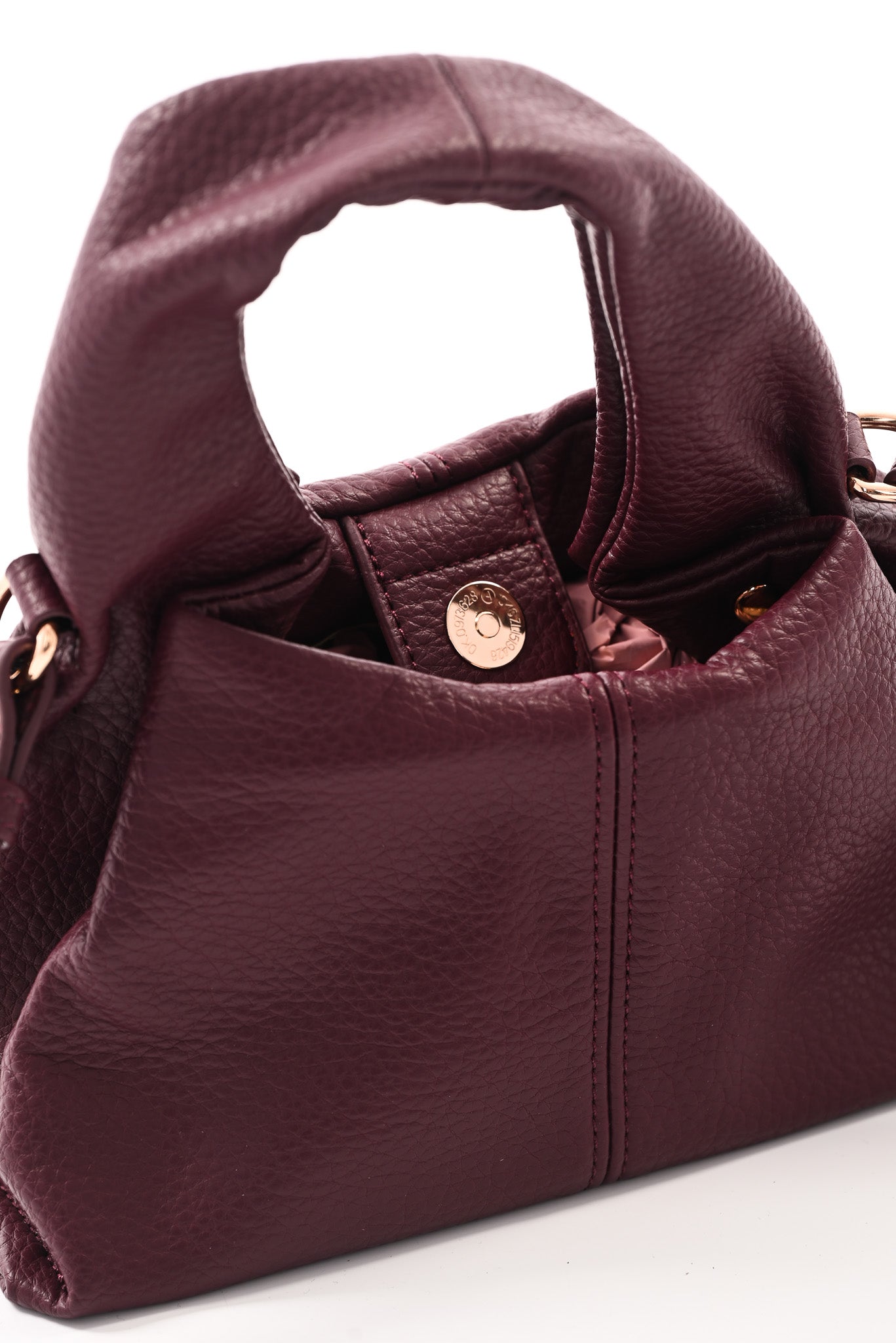 Mini crossbody tas bordeaux