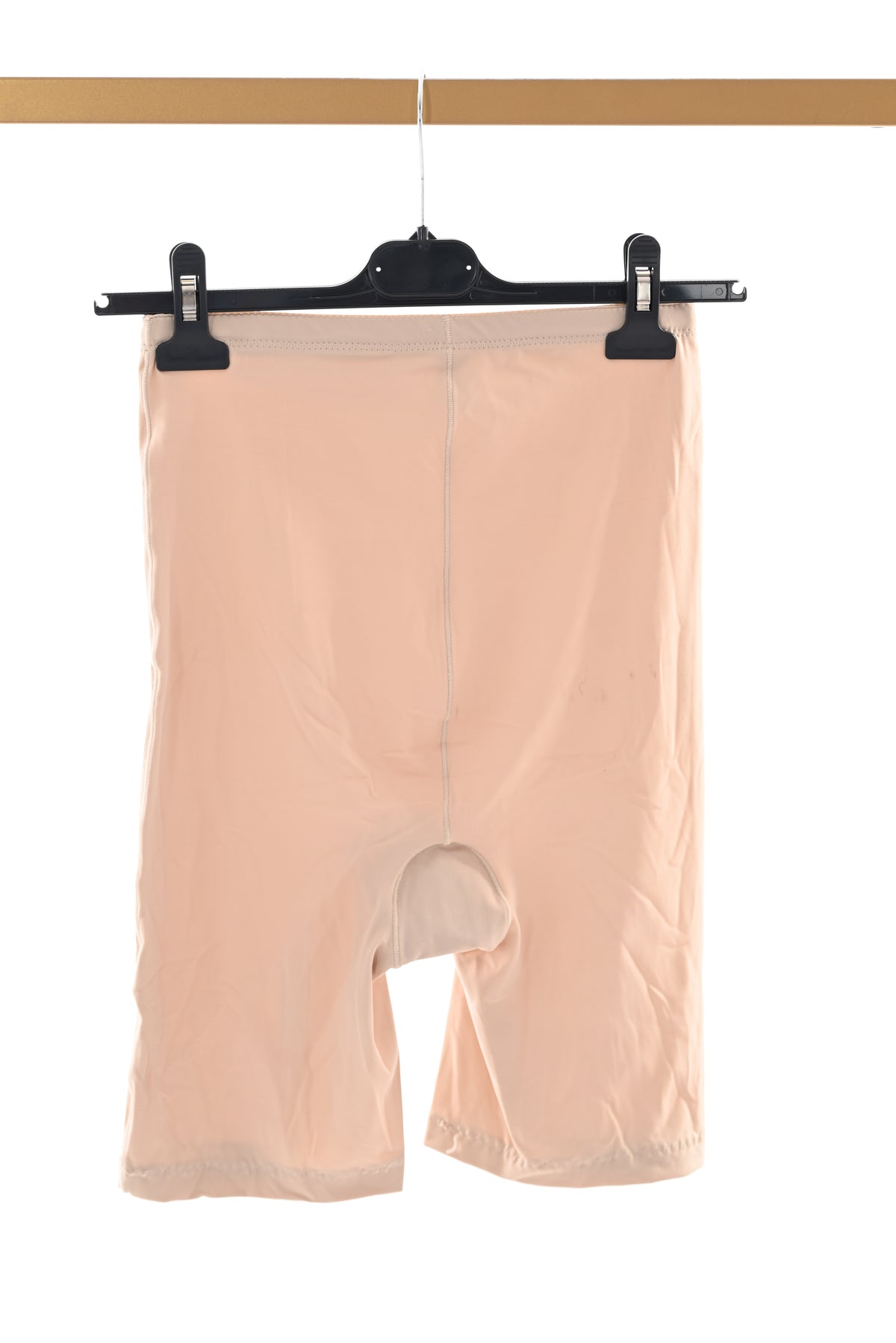 Biker short siliconen rand beige