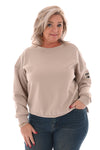 Sweater you look amazing beige