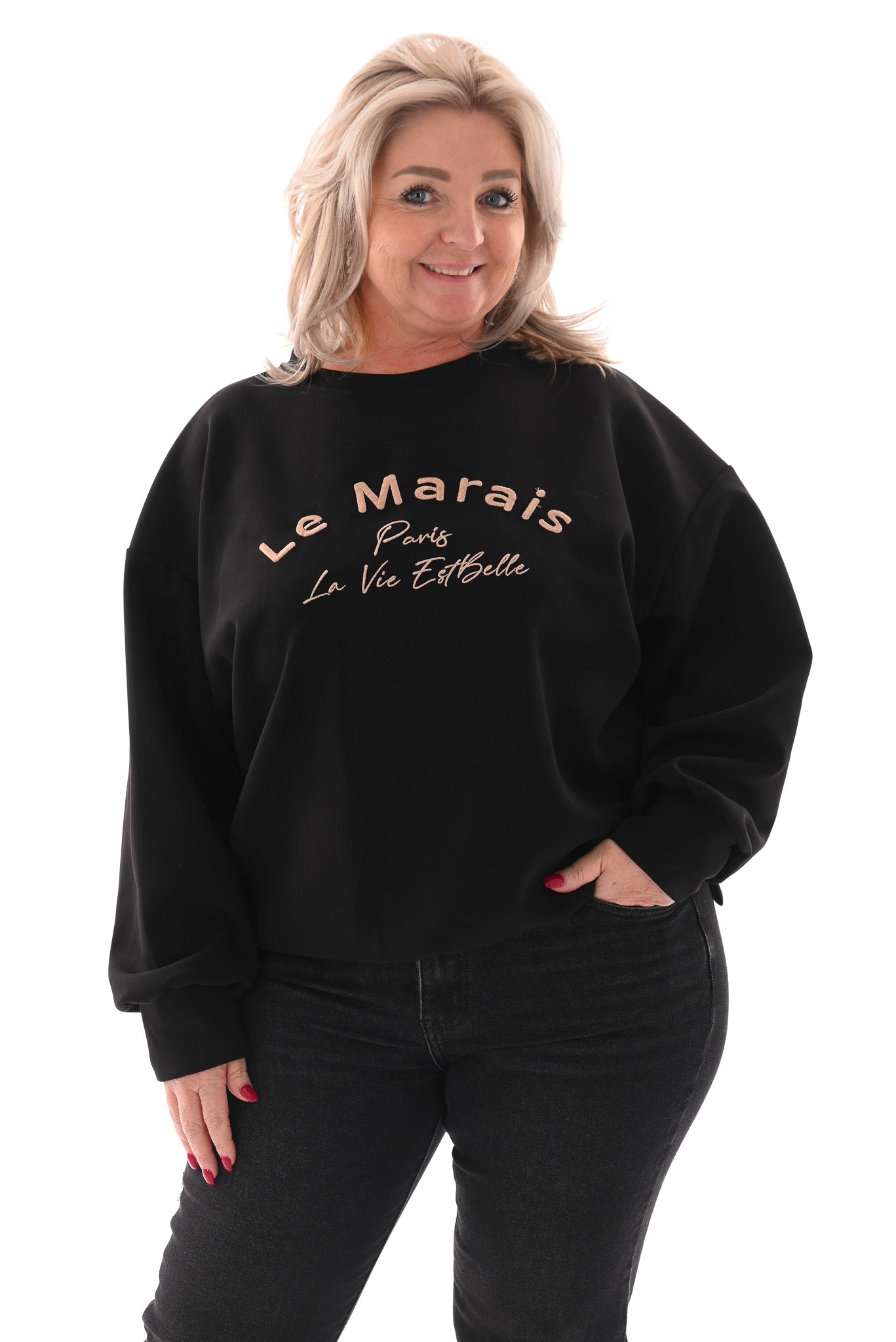 Sweater le marais zwart
