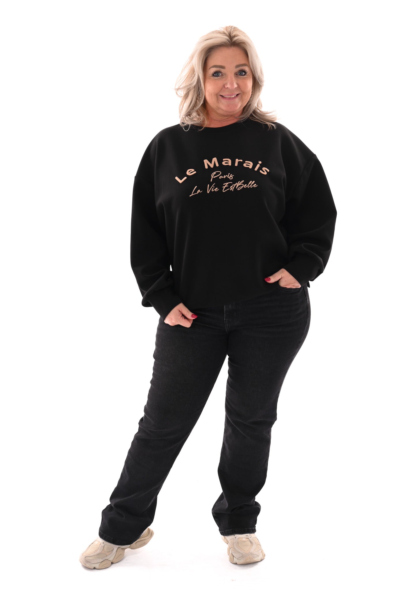 Sweater le marais zwart