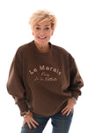 Sweater le marais bruin