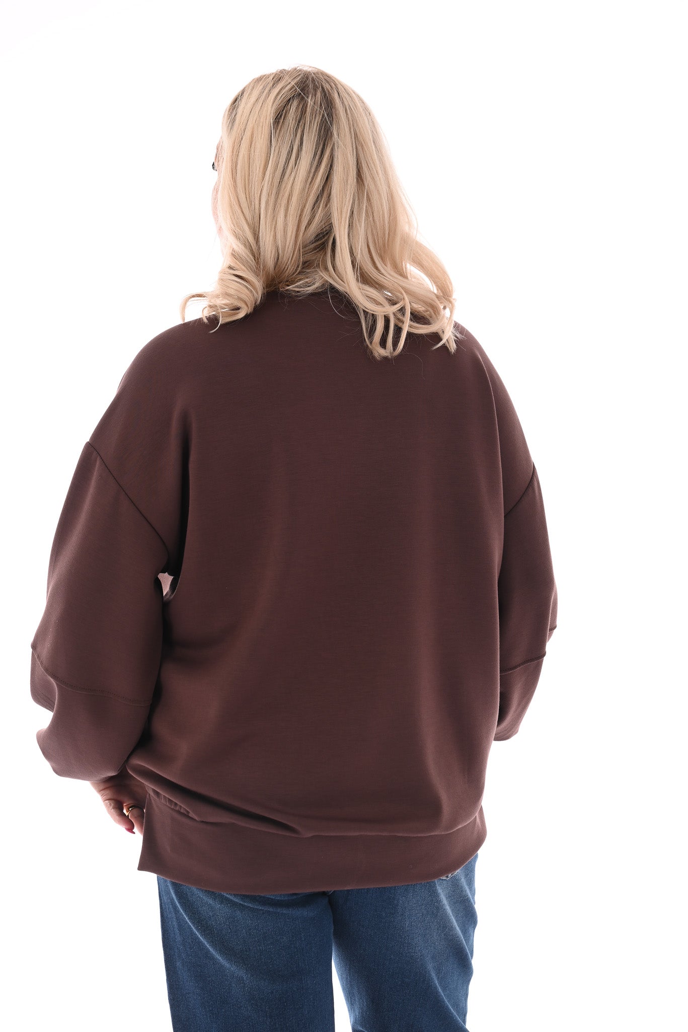 Sweater Cherie donkerbruin