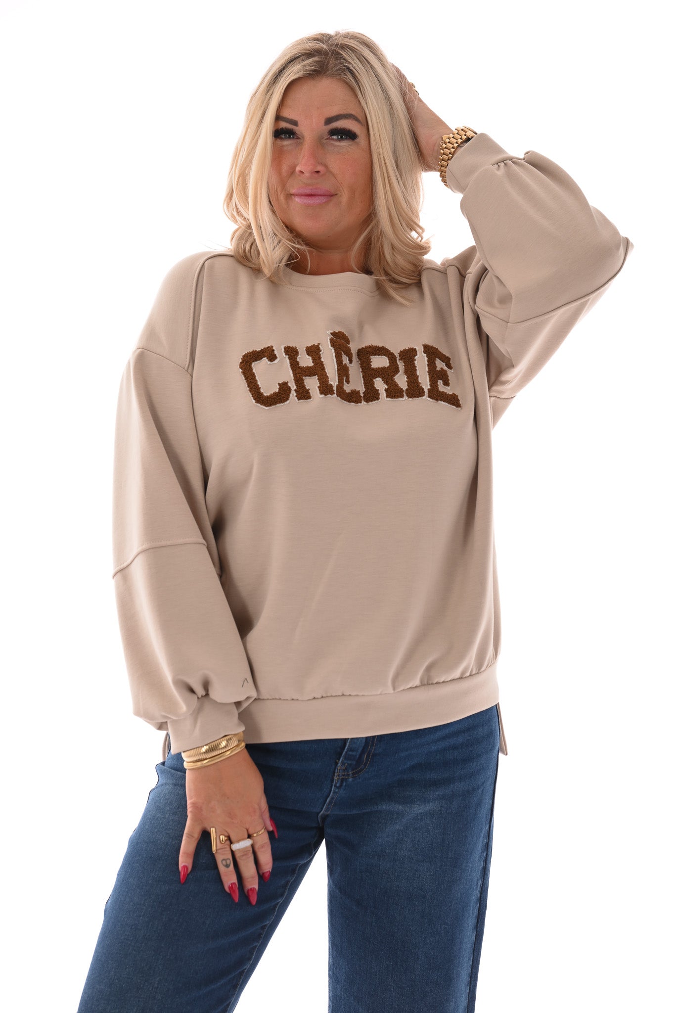 Sweater Cherie beige