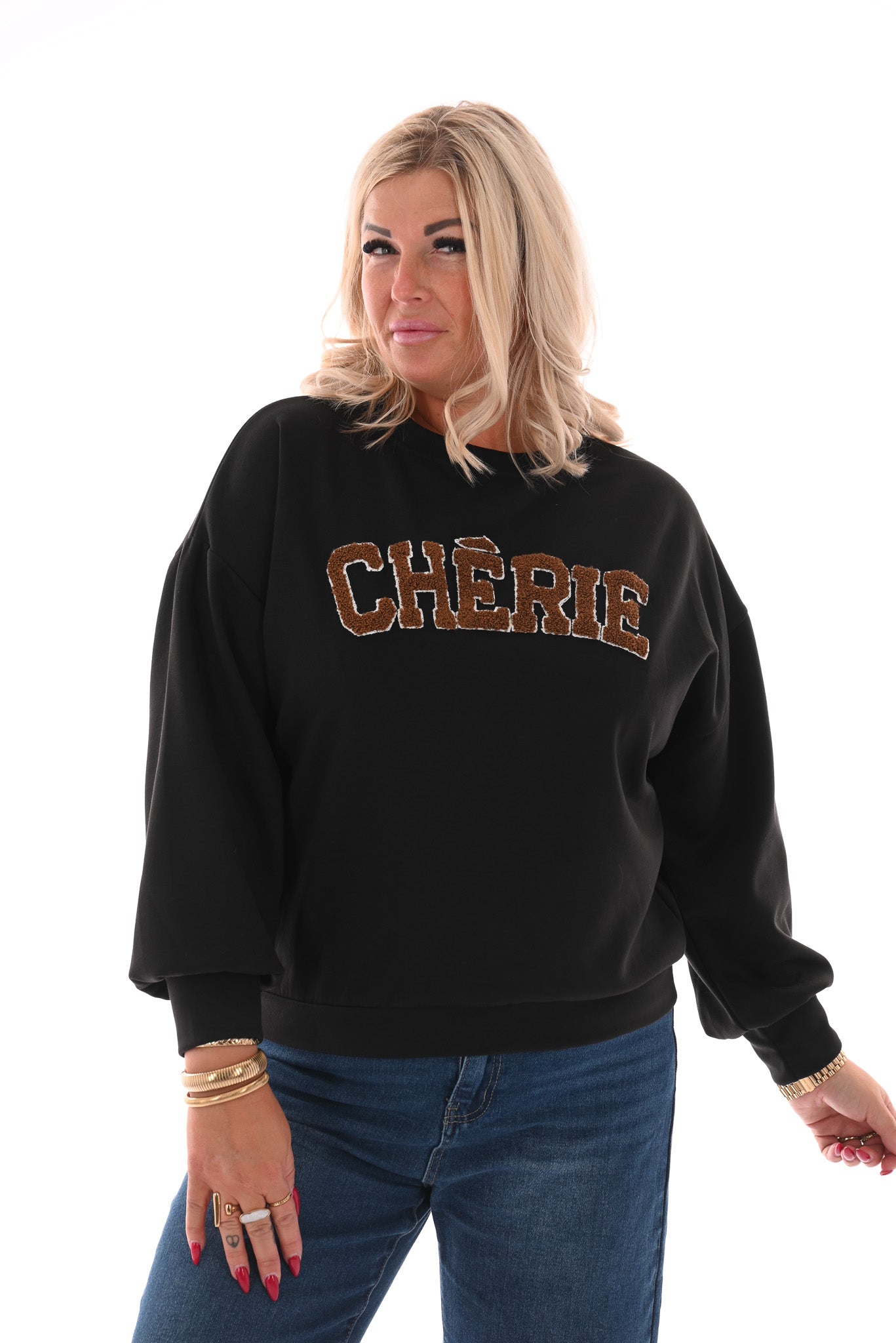 Sweater Cherie zwart
