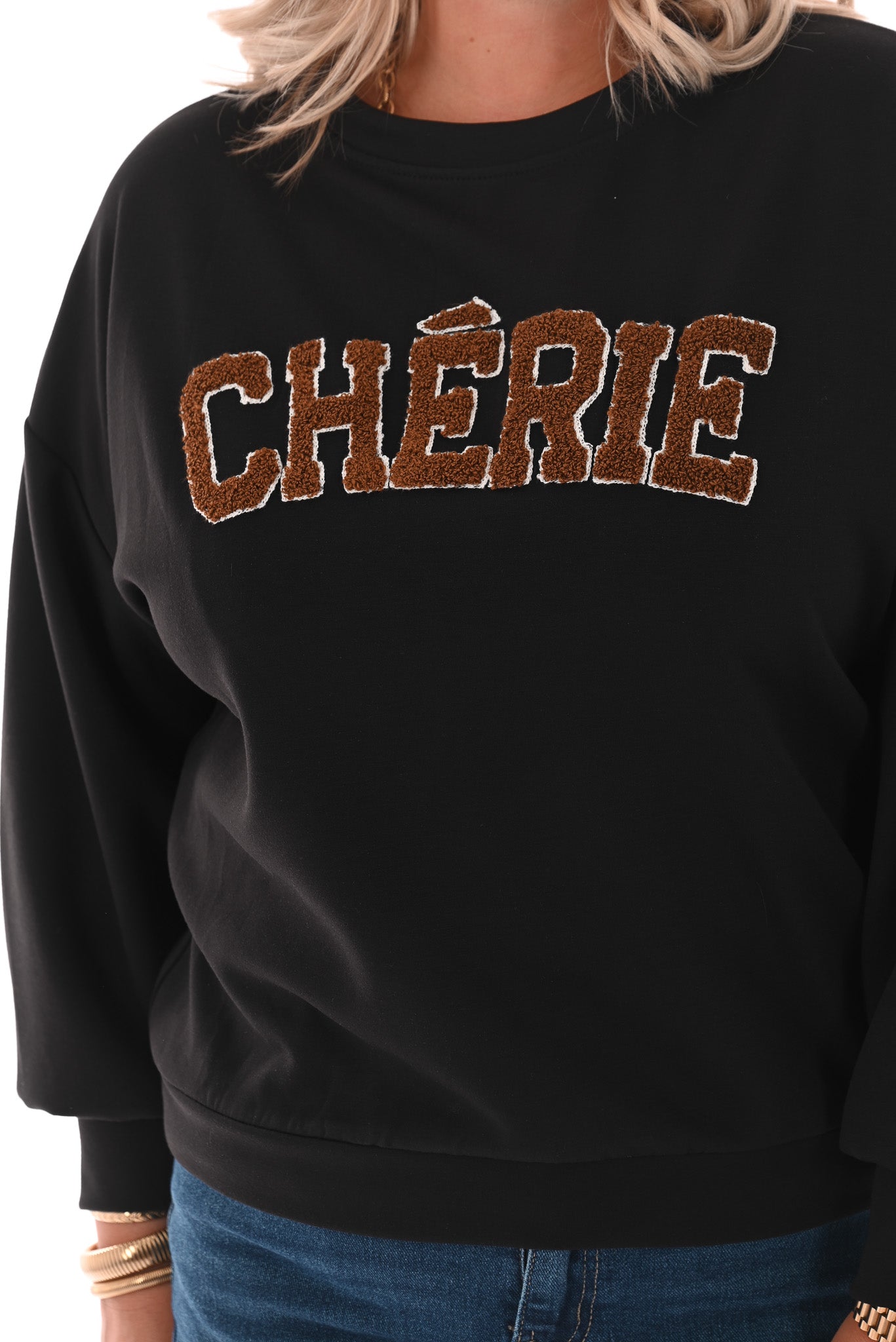 Sweater Cherie zwart