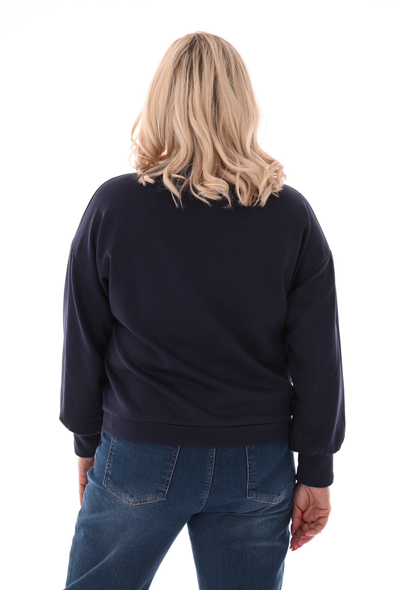 Sweater Cherie marineblauw