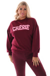 Sweater Cherie bordeaux