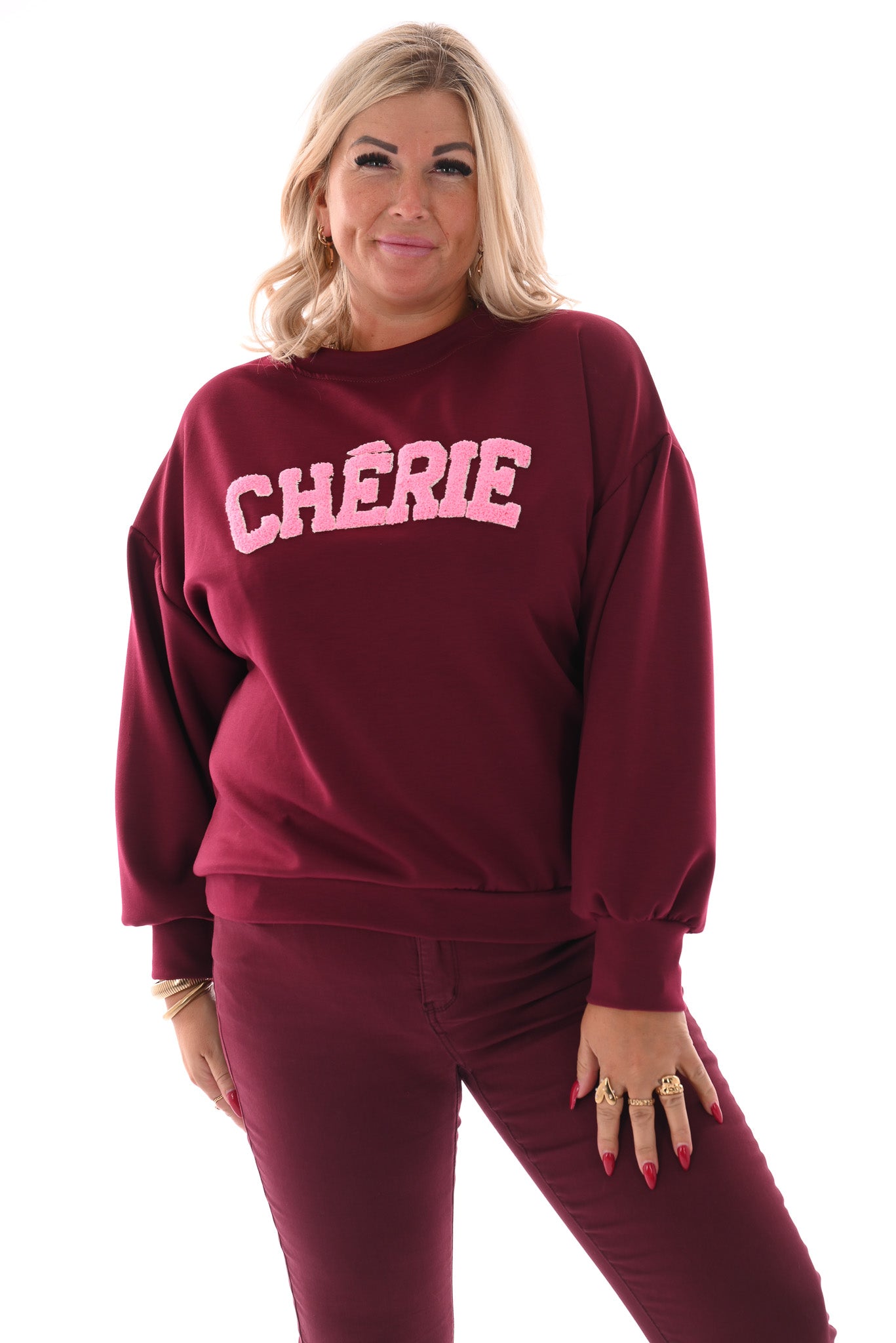 Sweater Cherie bordeaux