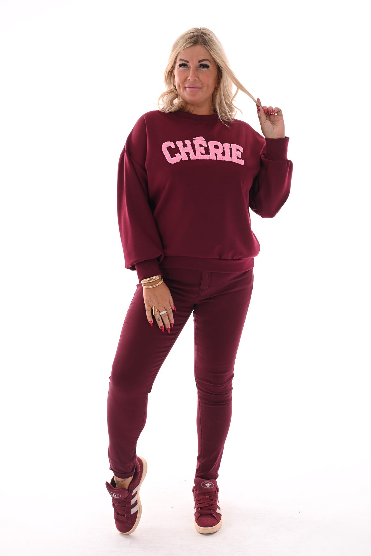 Sweater Cherie bordeaux