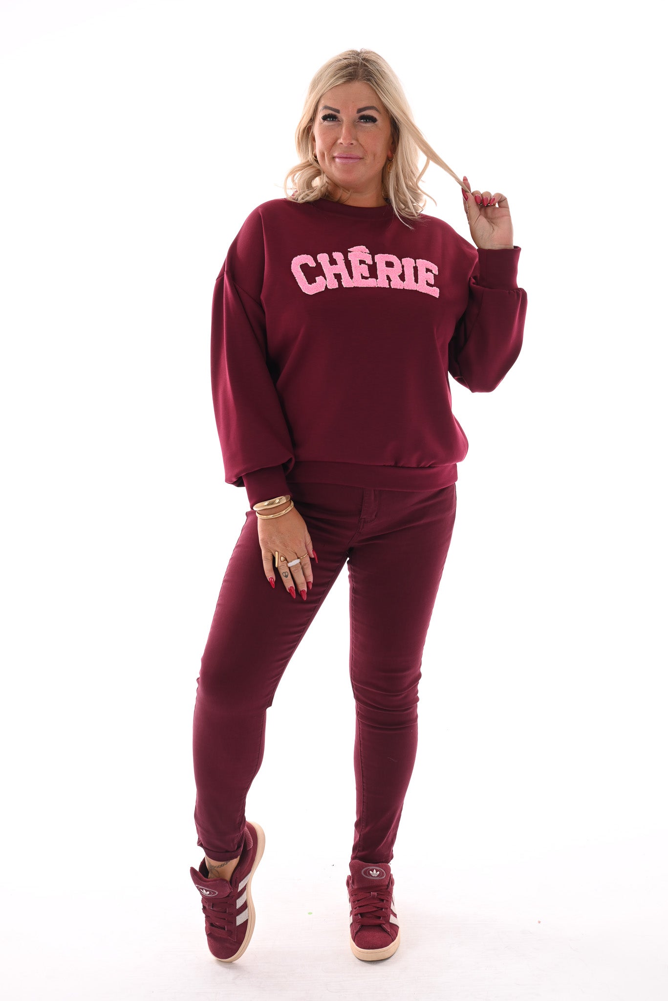 Sweater Cherie bordeaux