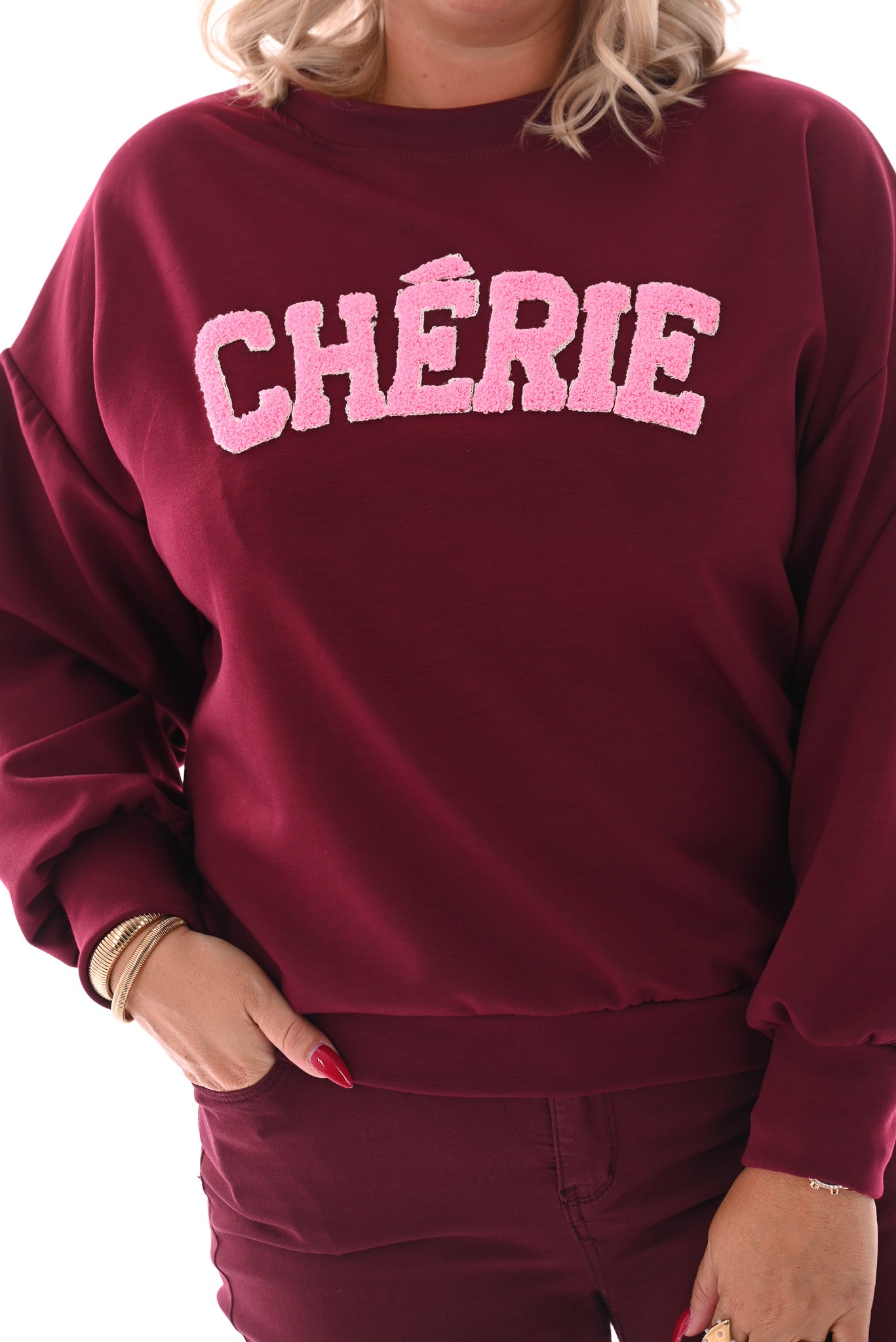 Sweater Cherie bordeaux