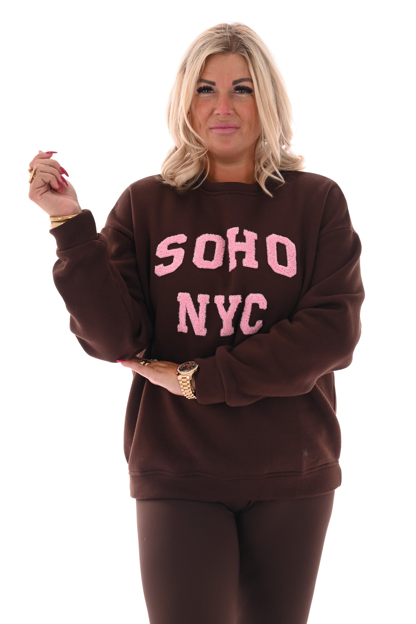 Sweater Soho New York bruin