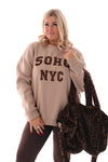 Sweater Soho New York beige