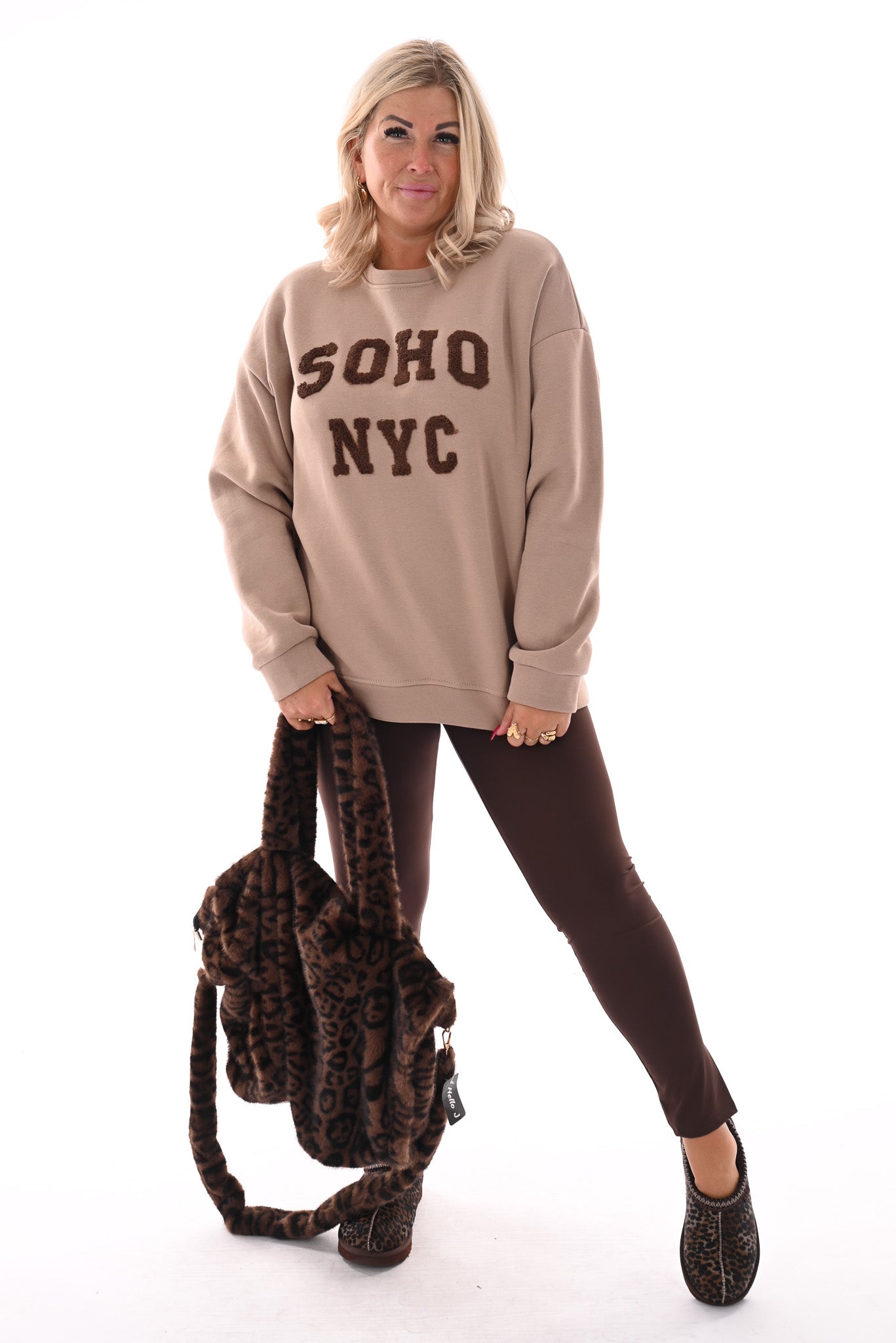 Sweater Soho New York beige