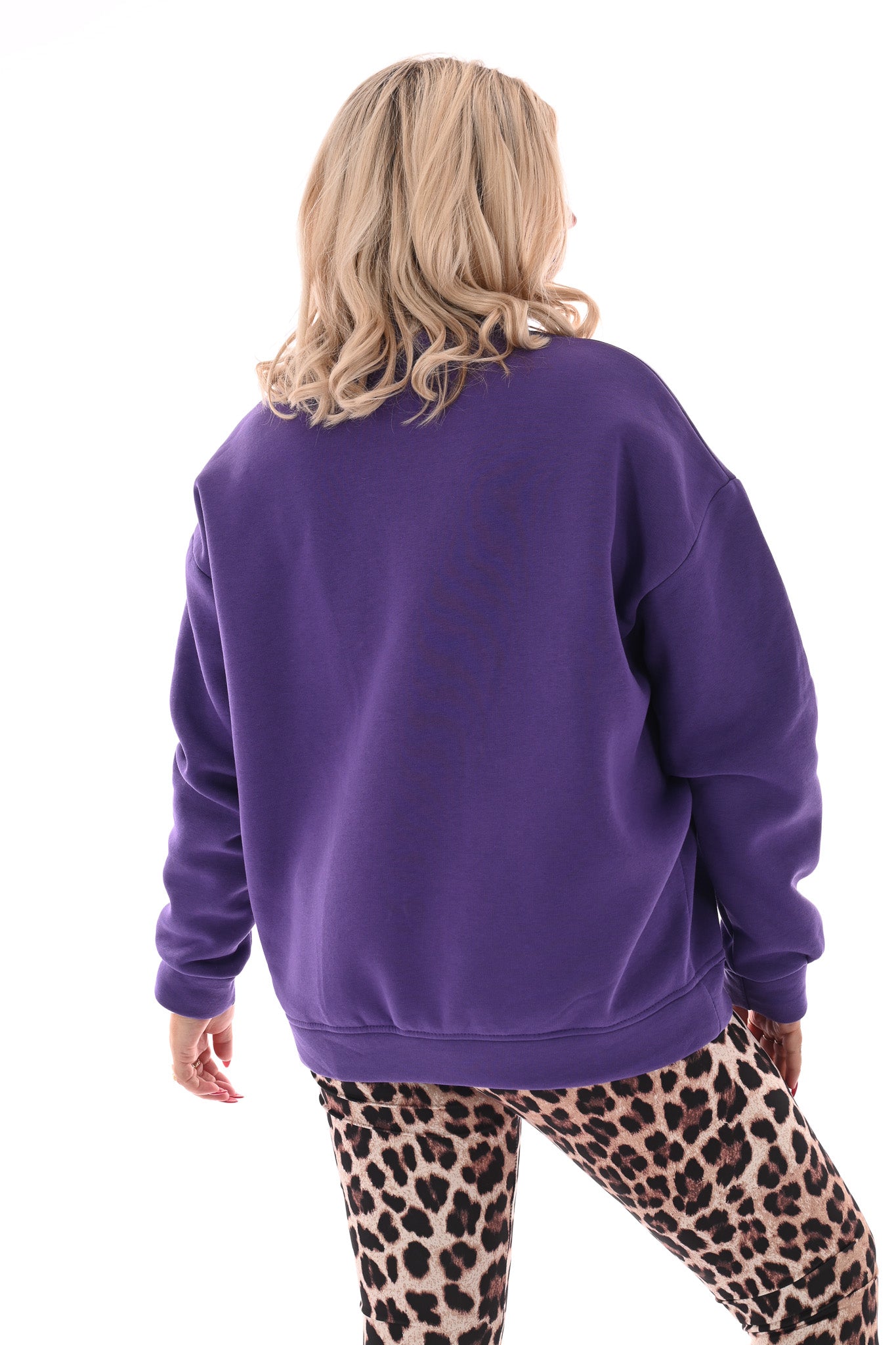 Sweater Soho New York paars