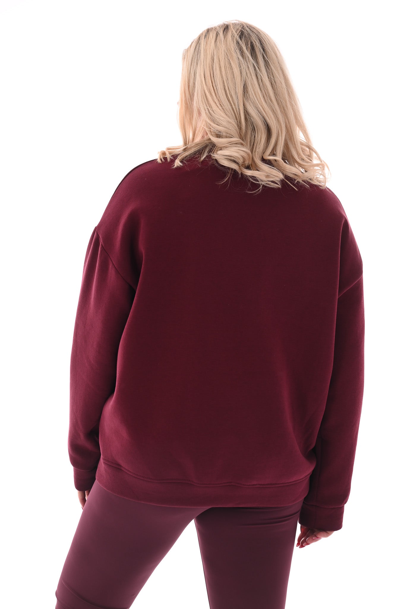 Sweater Soho New York bordeaux