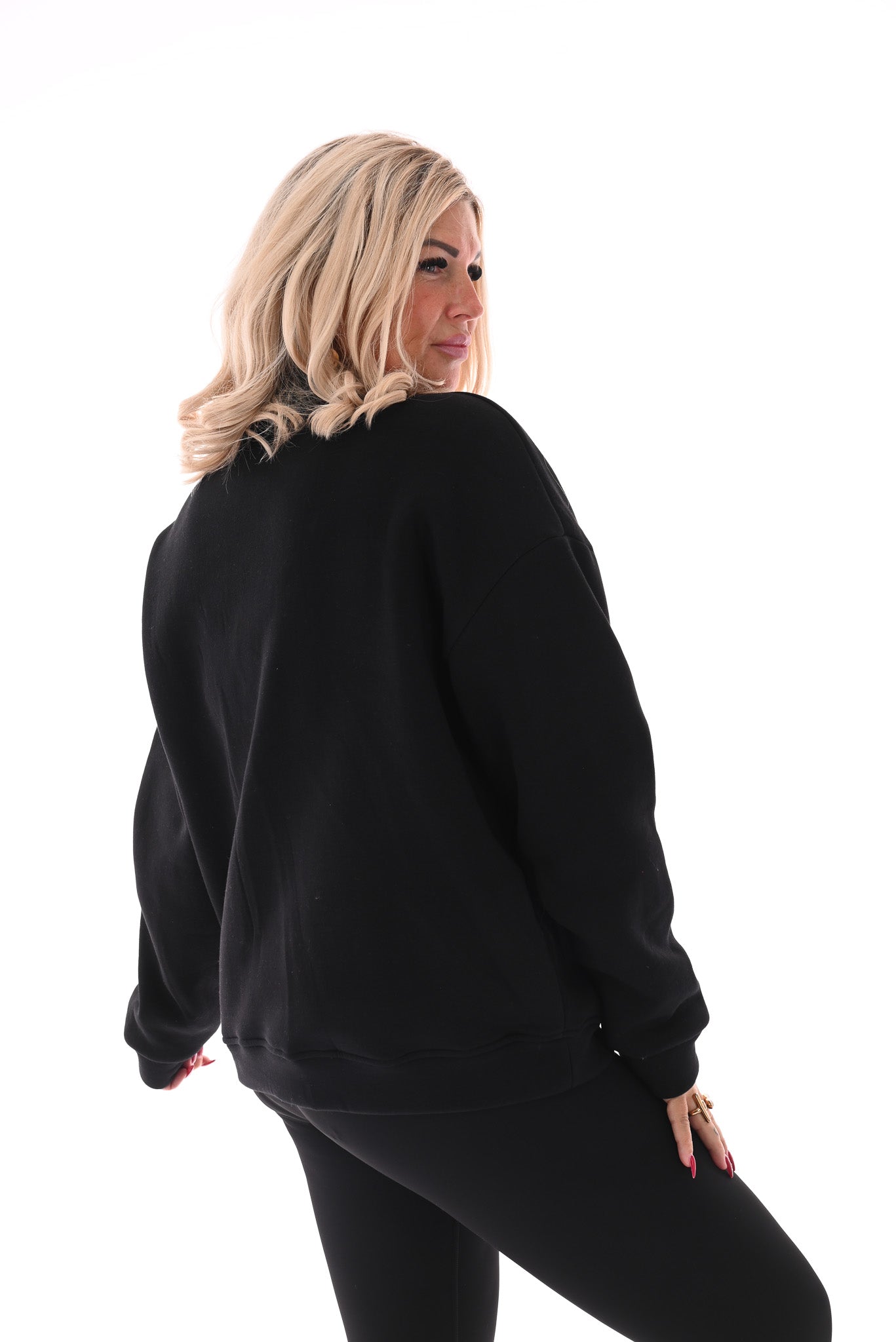 Sweater Soho New York zwart
