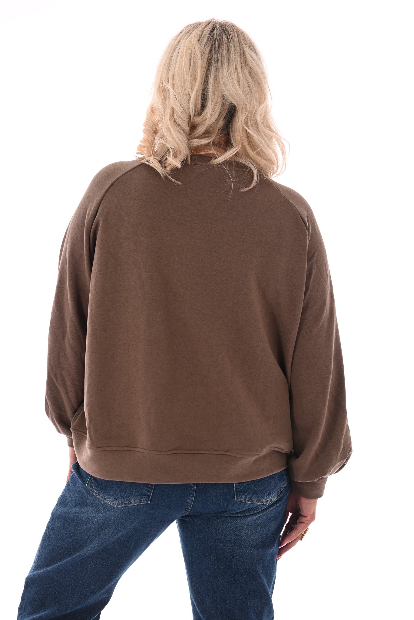 Sweater Ciao Bella panterprint taupe