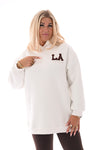 Hoodie LA California wit