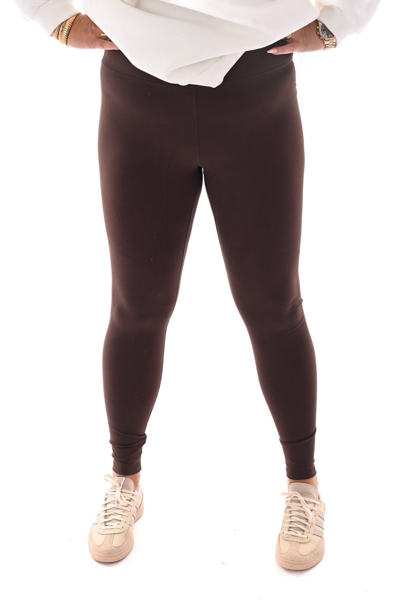Norfy legging donkerbruin
