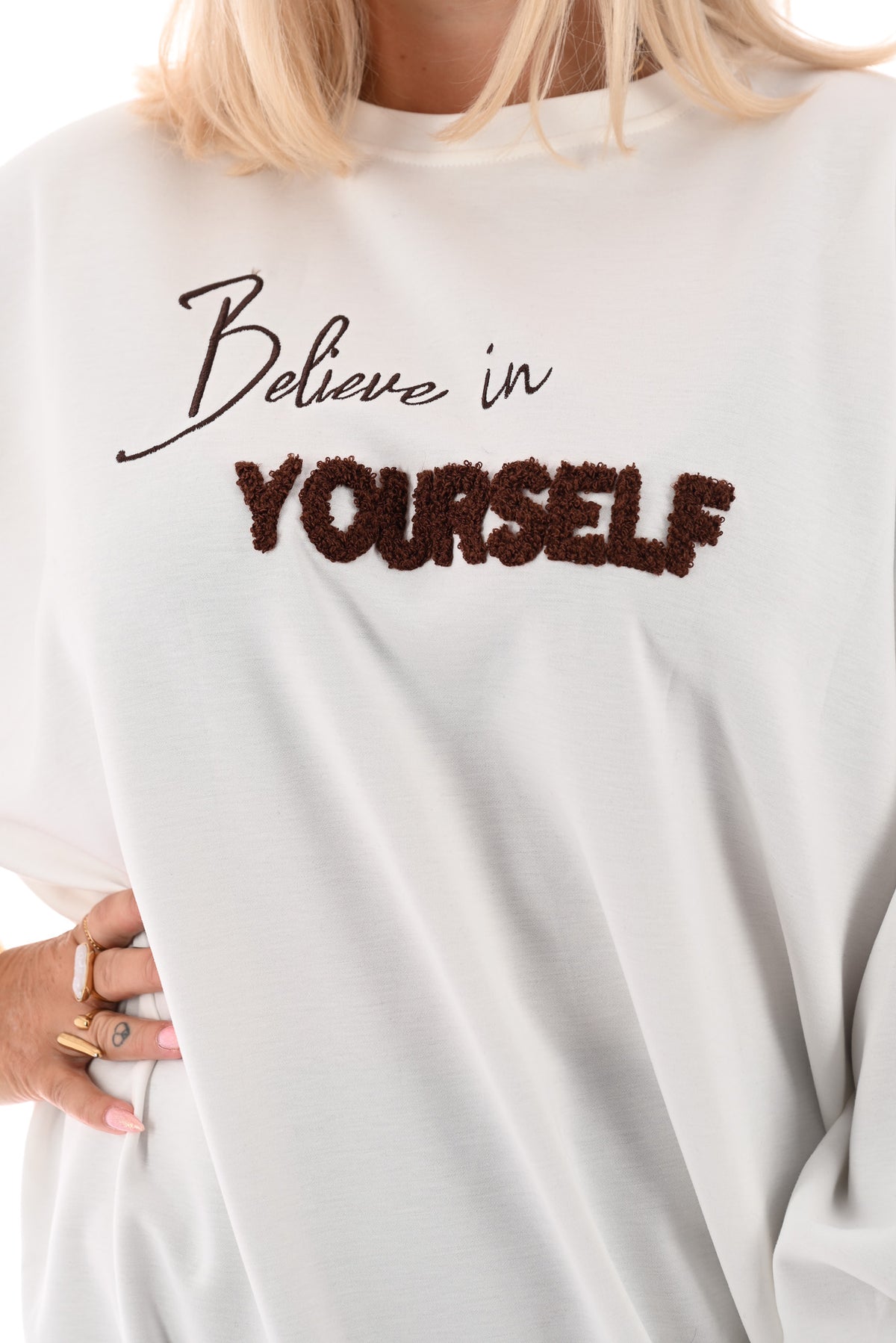 Sweater Believe in Yourself wit
