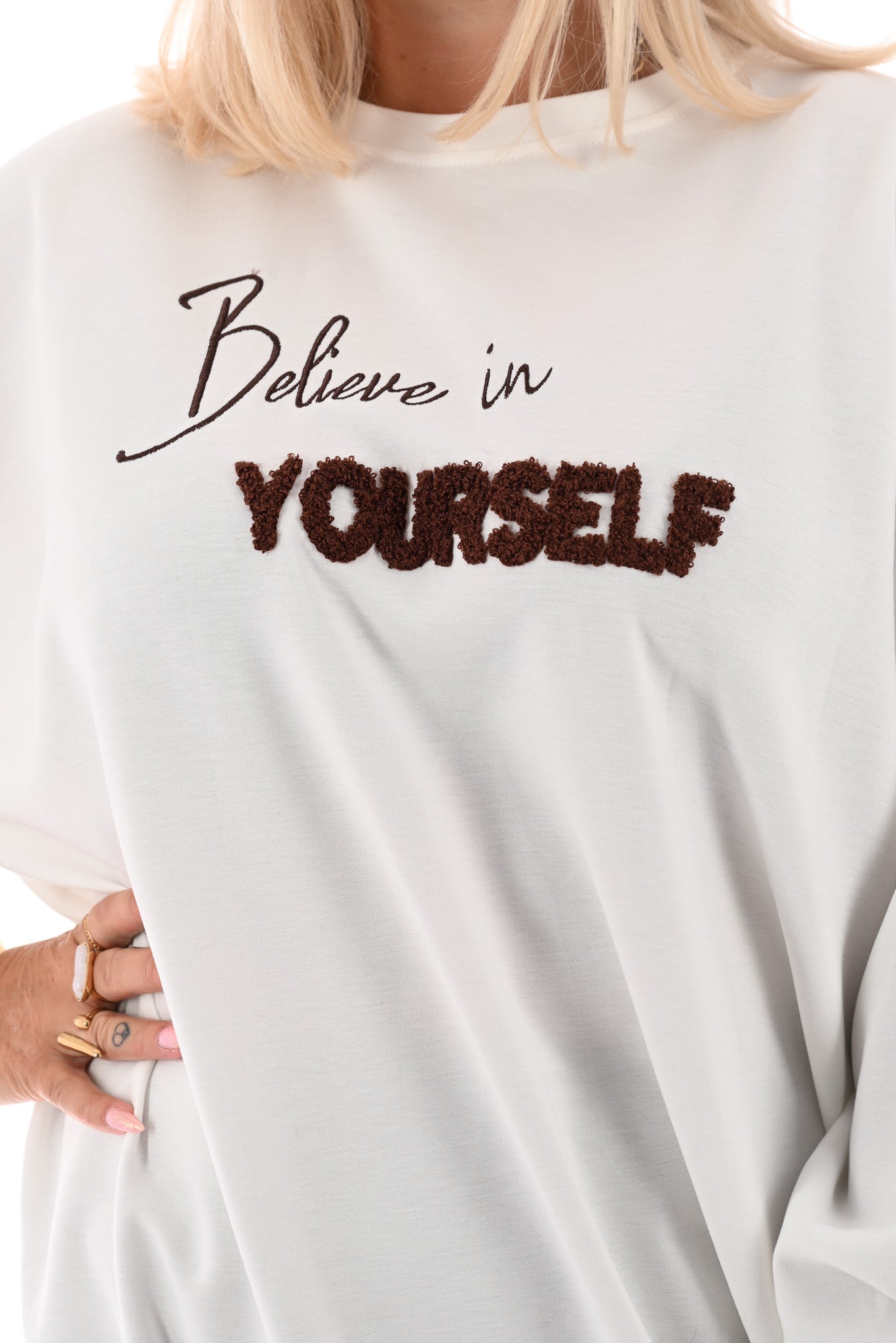 Sweater Believe in Yourself wit