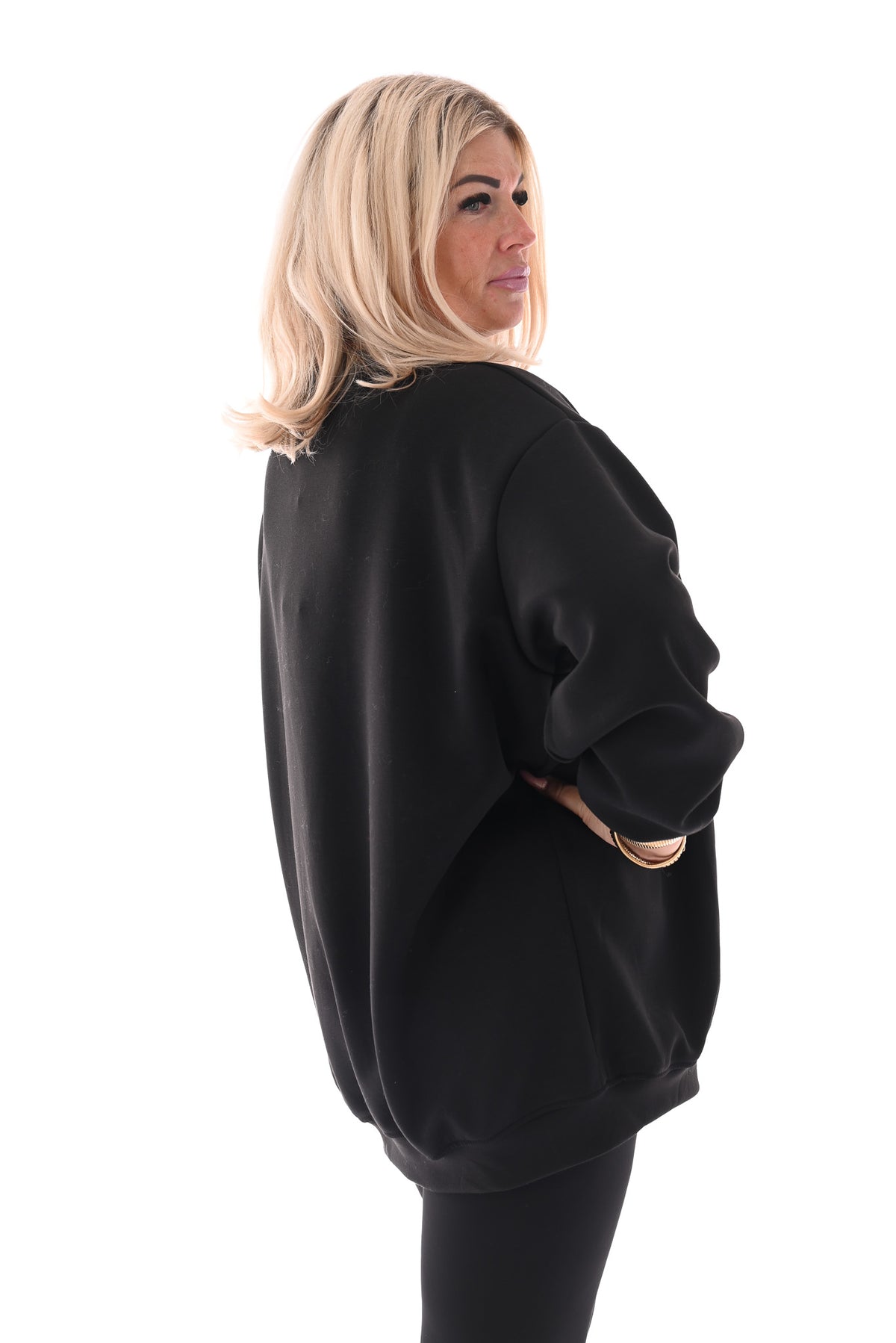 Sweater Believe in Yourself zwart