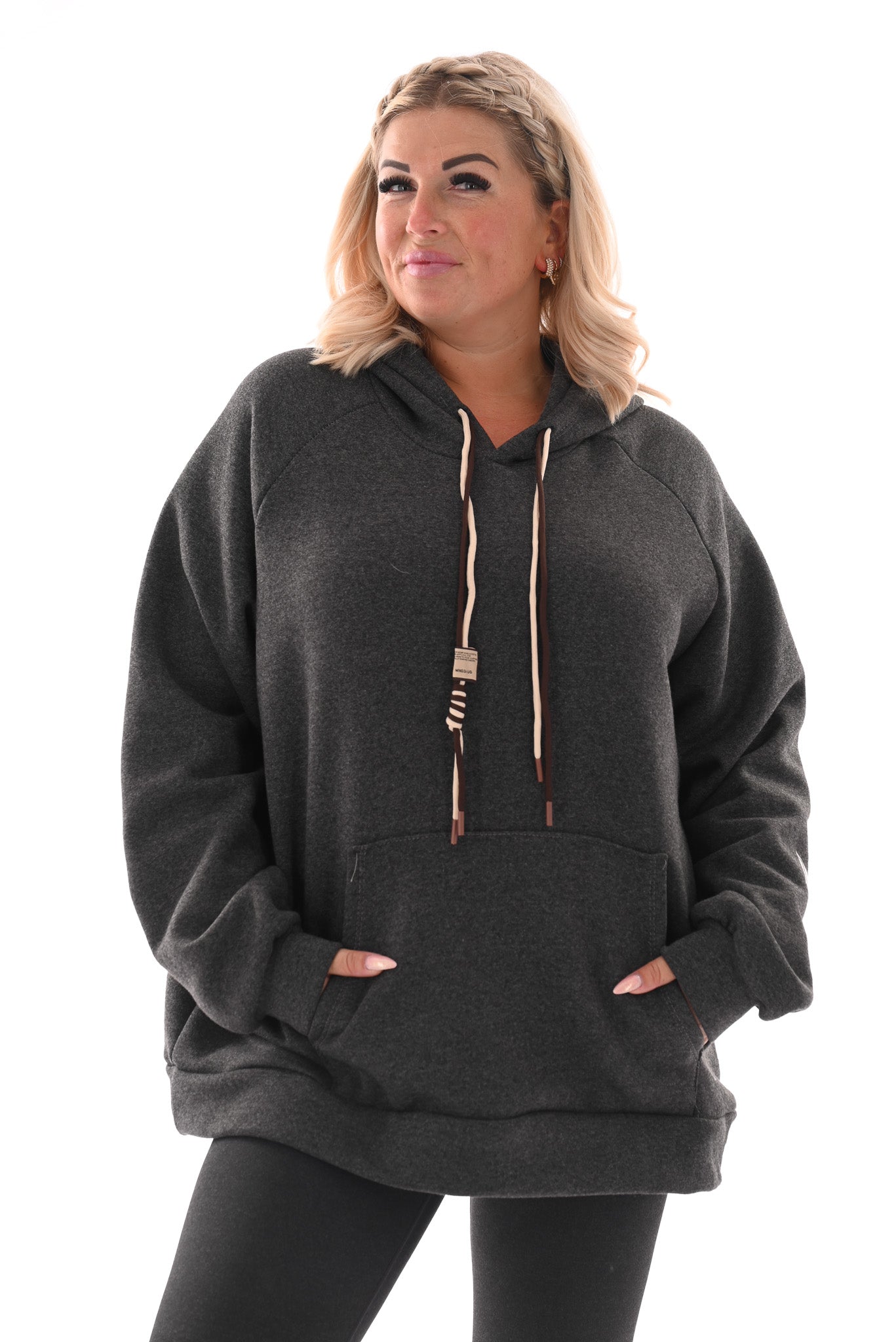 Hoodie London College grijs