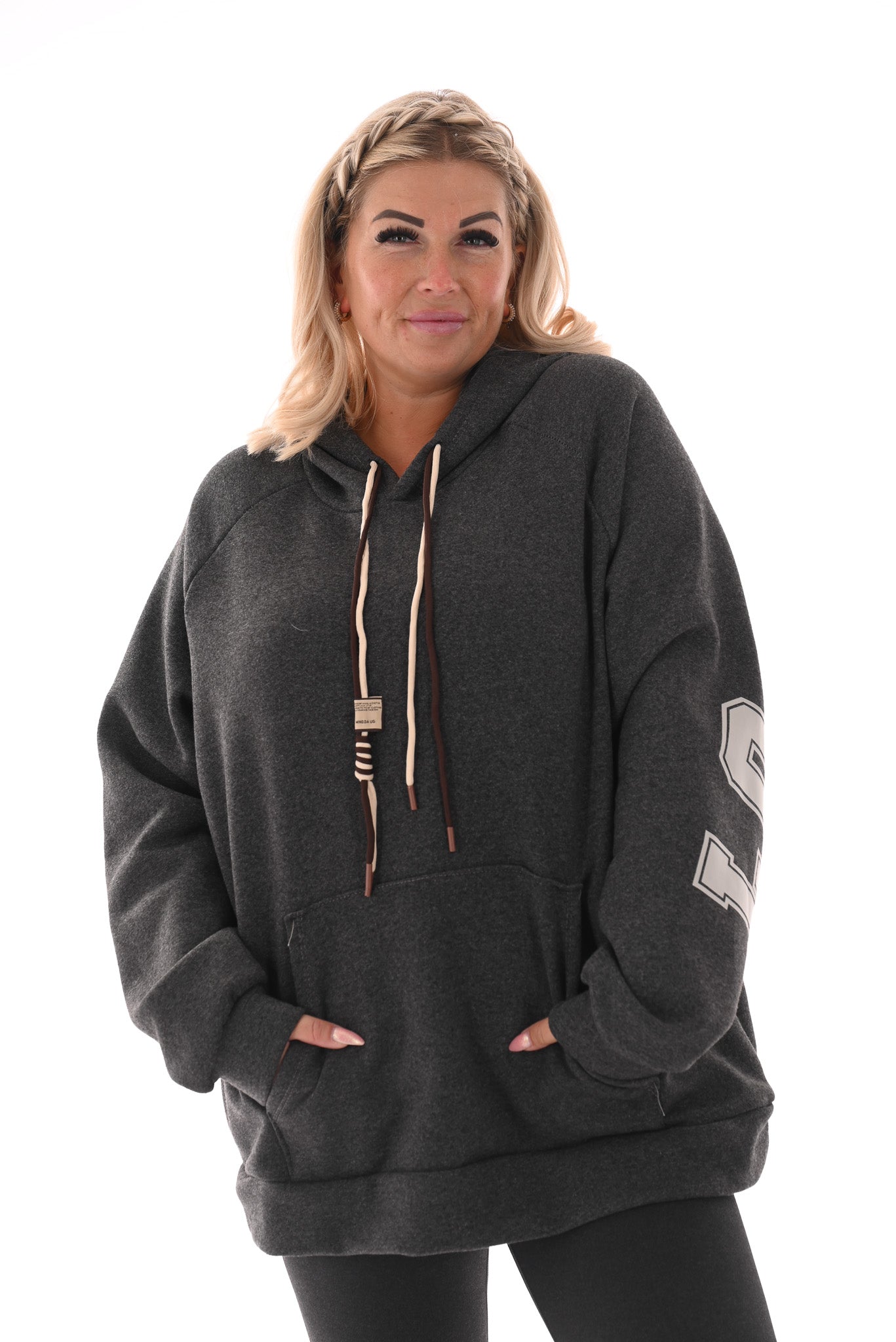 Hoodie London College grijs