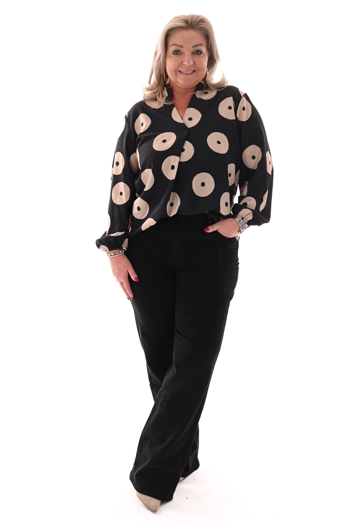 Goodies wide leg zwart
