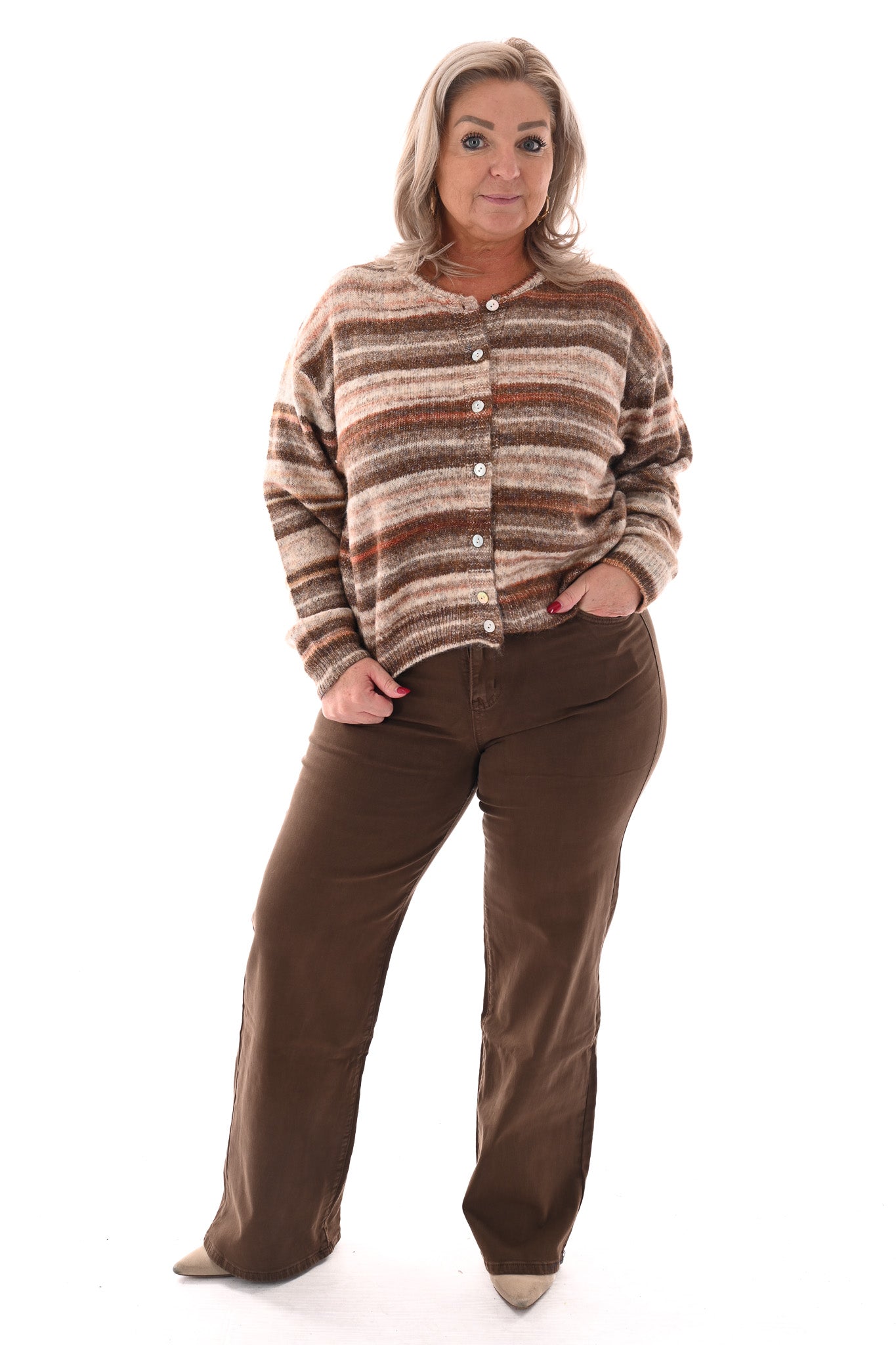 Goodies wide leg bruin