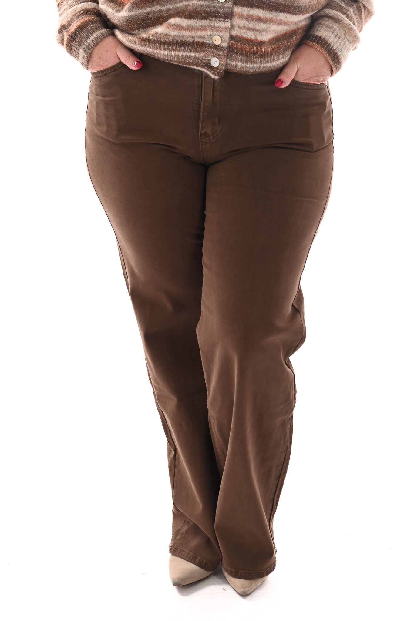 Goodies wide leg bruin