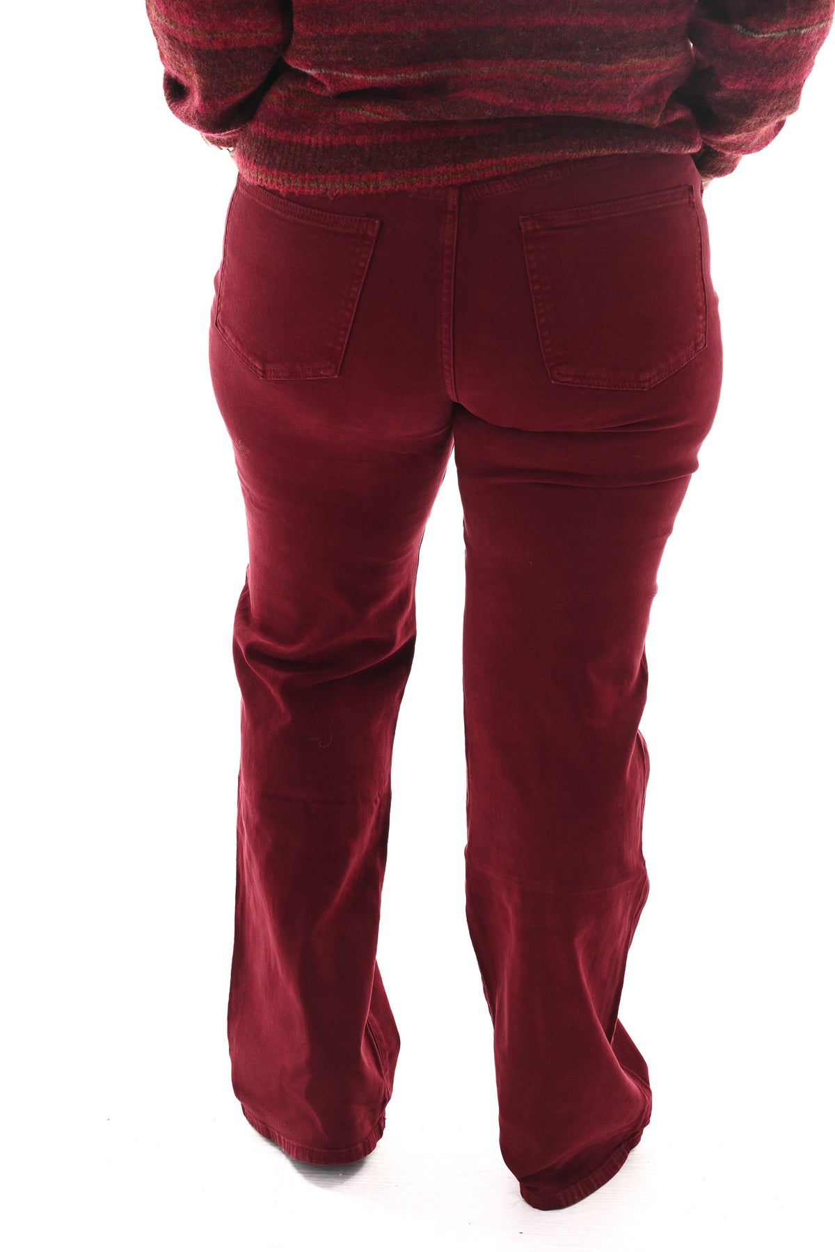 Norfy wide leg bordeaux