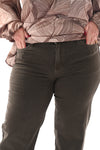 Goodies wide leg legergroen