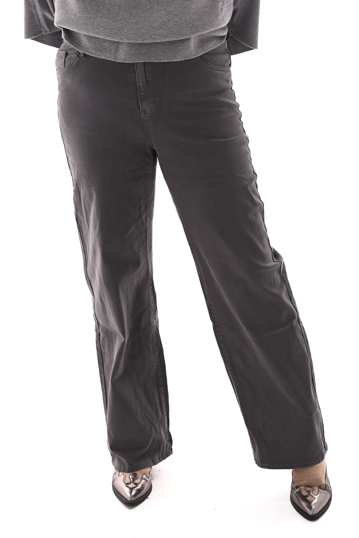 Goodies wide leg grijs