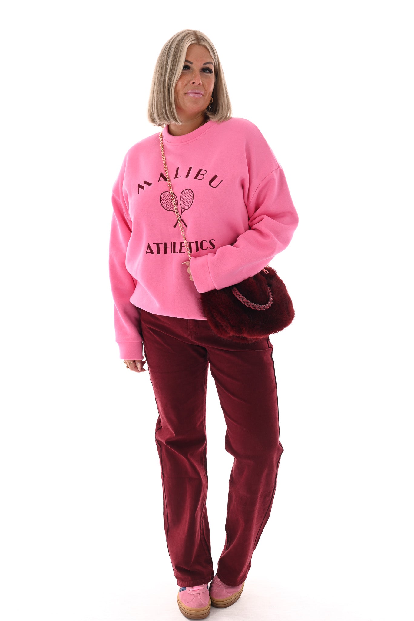 Sweater Malibu roze