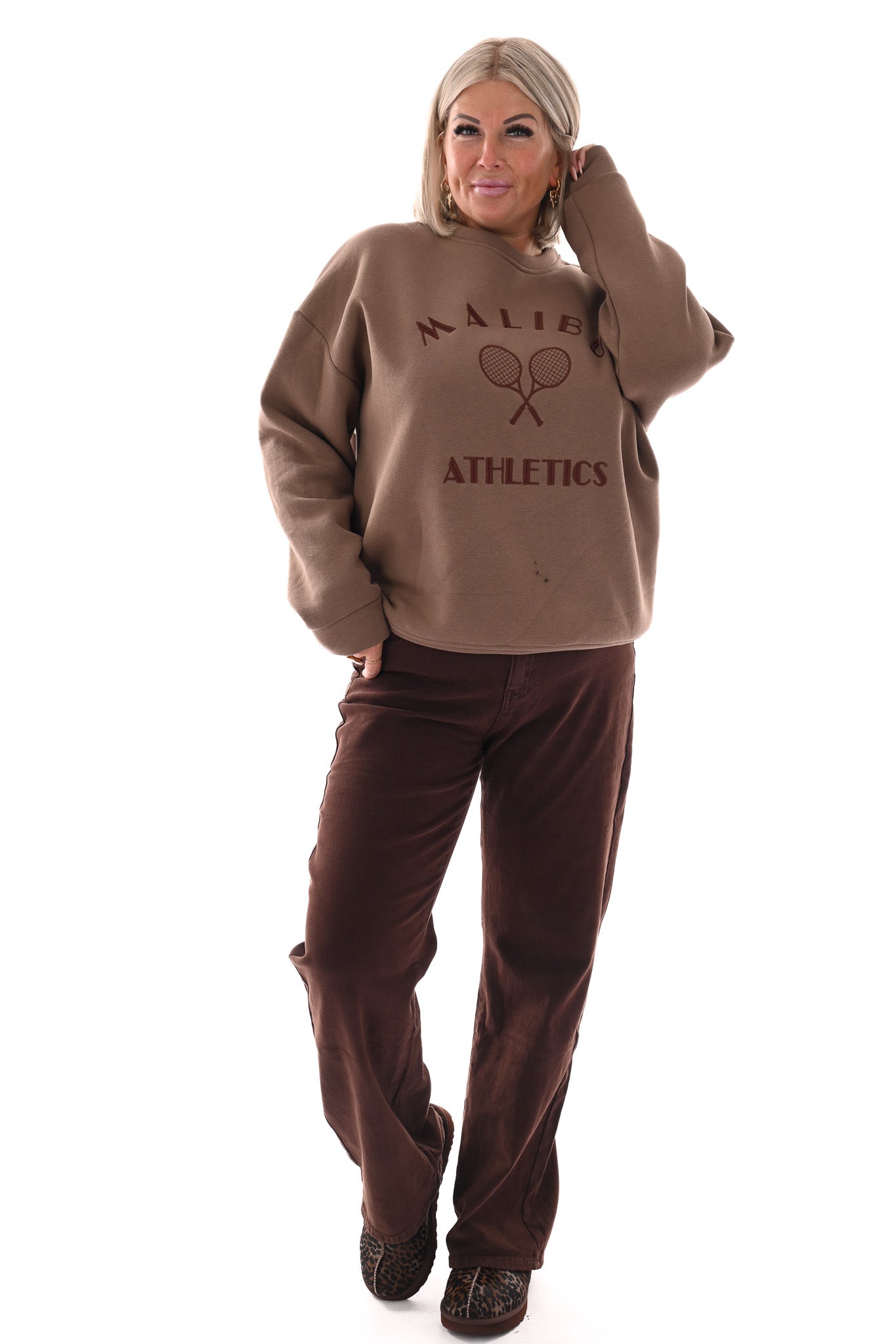 Sweater Malibu taupe